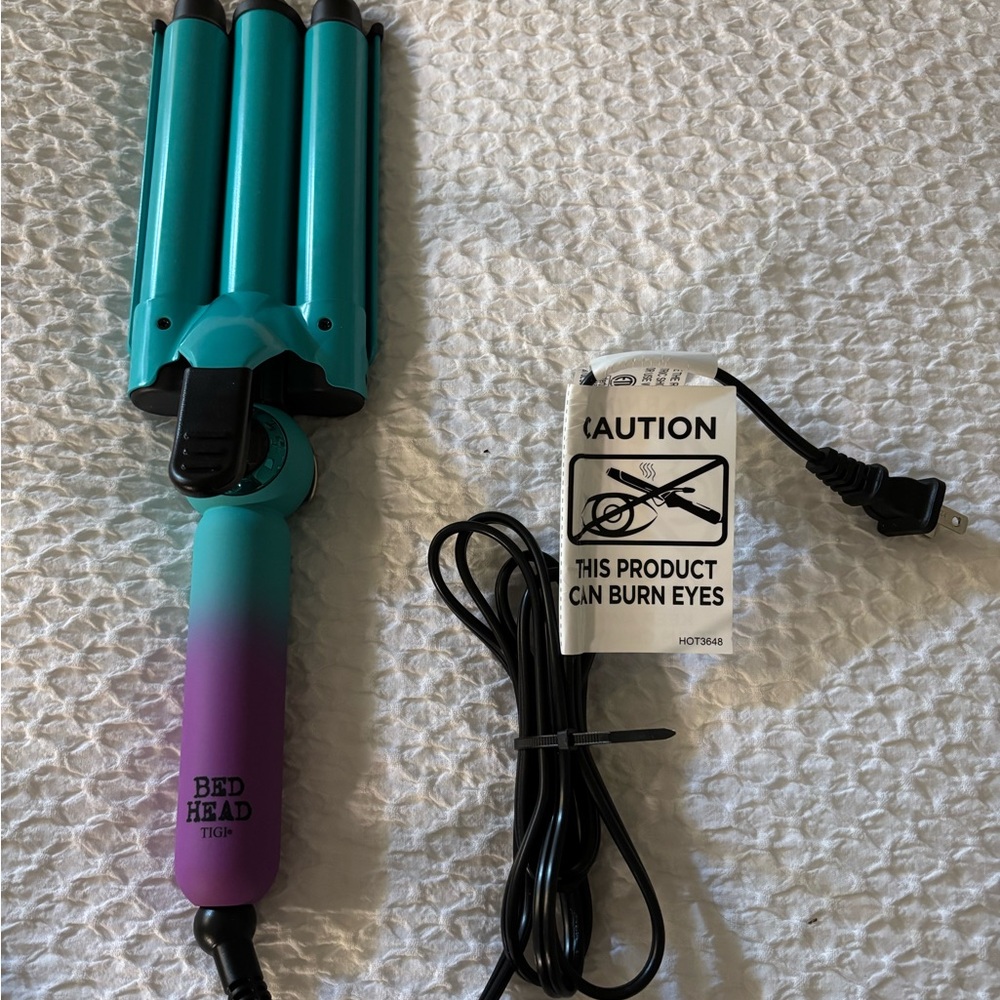 BedHead Teal and Purple Hair Waver